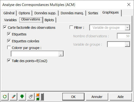 Analyse Des Correspondances Multiples Acm Dans Excel Xlstat Centre Daide