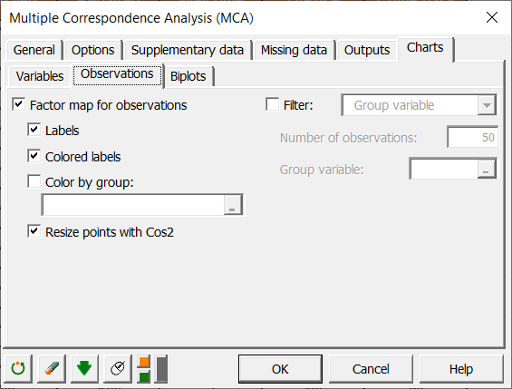 Multiple Correspondence Analysis (MCA) in Excel | XLSTAT Help Center